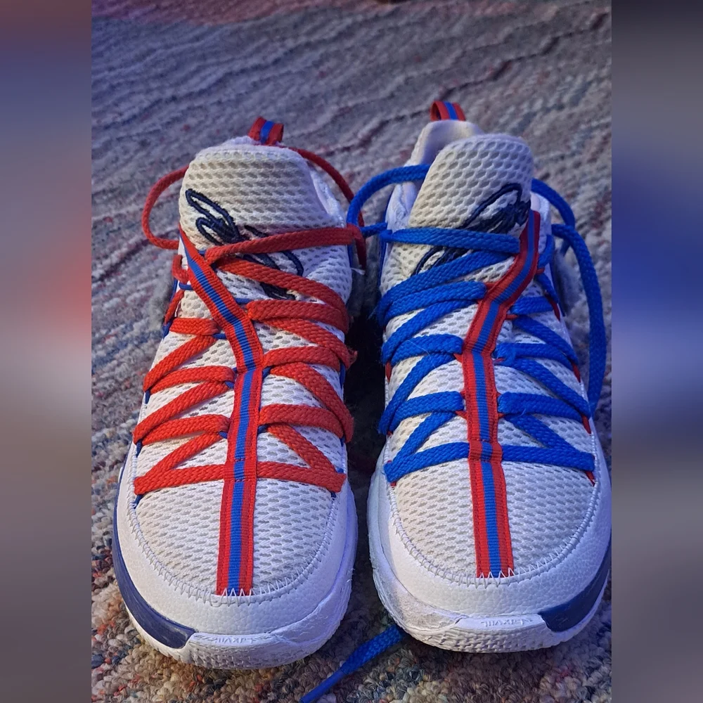 Like New Nike LeBron 17 Low Tune Squad - Picture 3 of 5